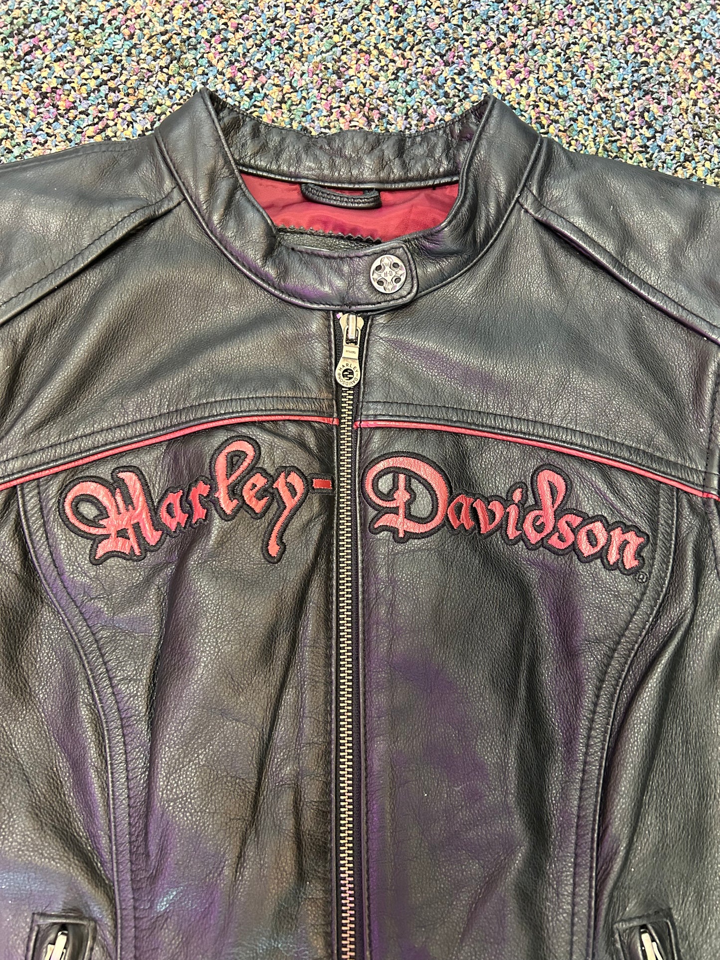 Harley Davidson "Women's Moto Leather Jacket"