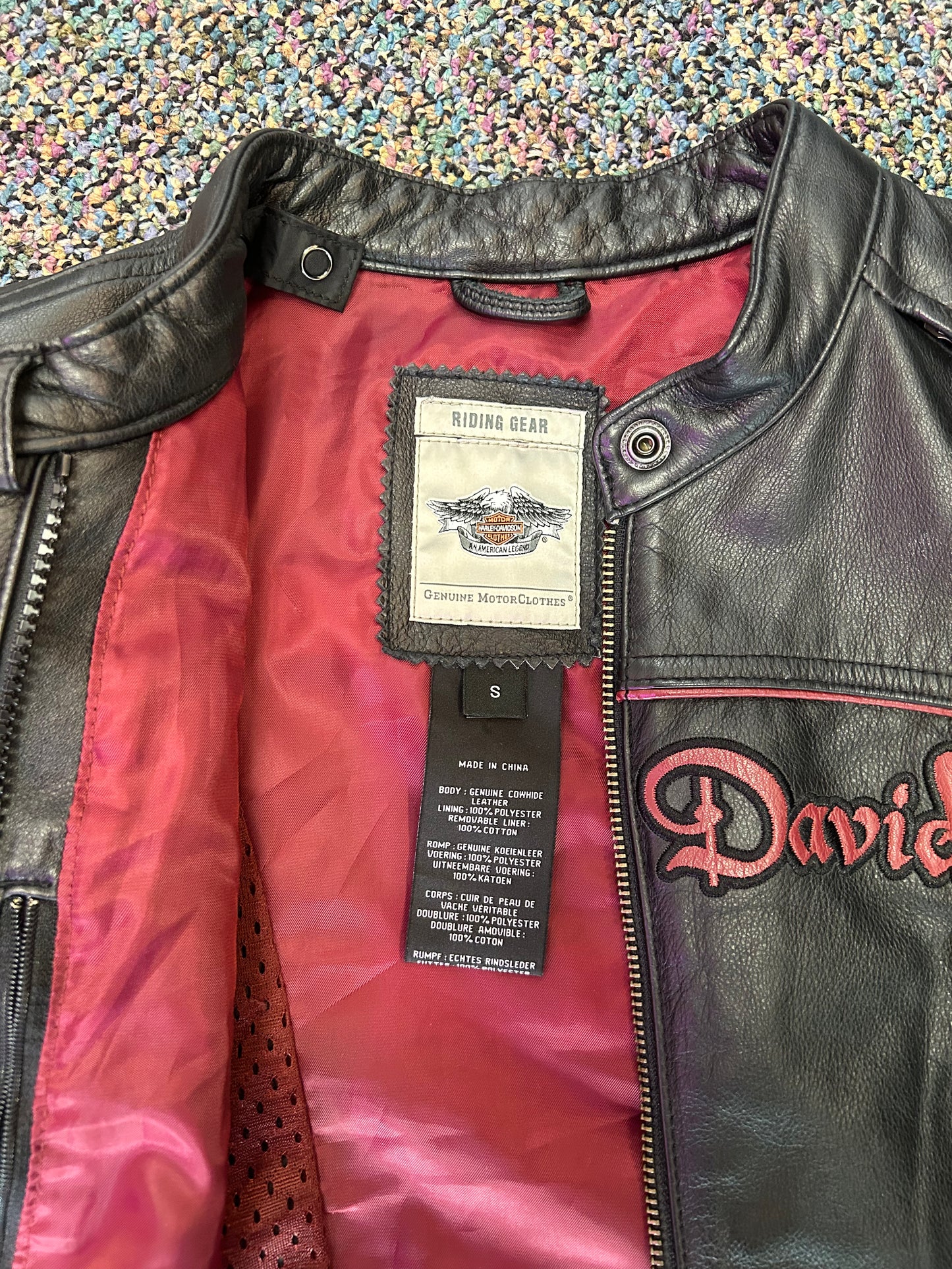 Harley Davidson "Women's Moto Leather Jacket"