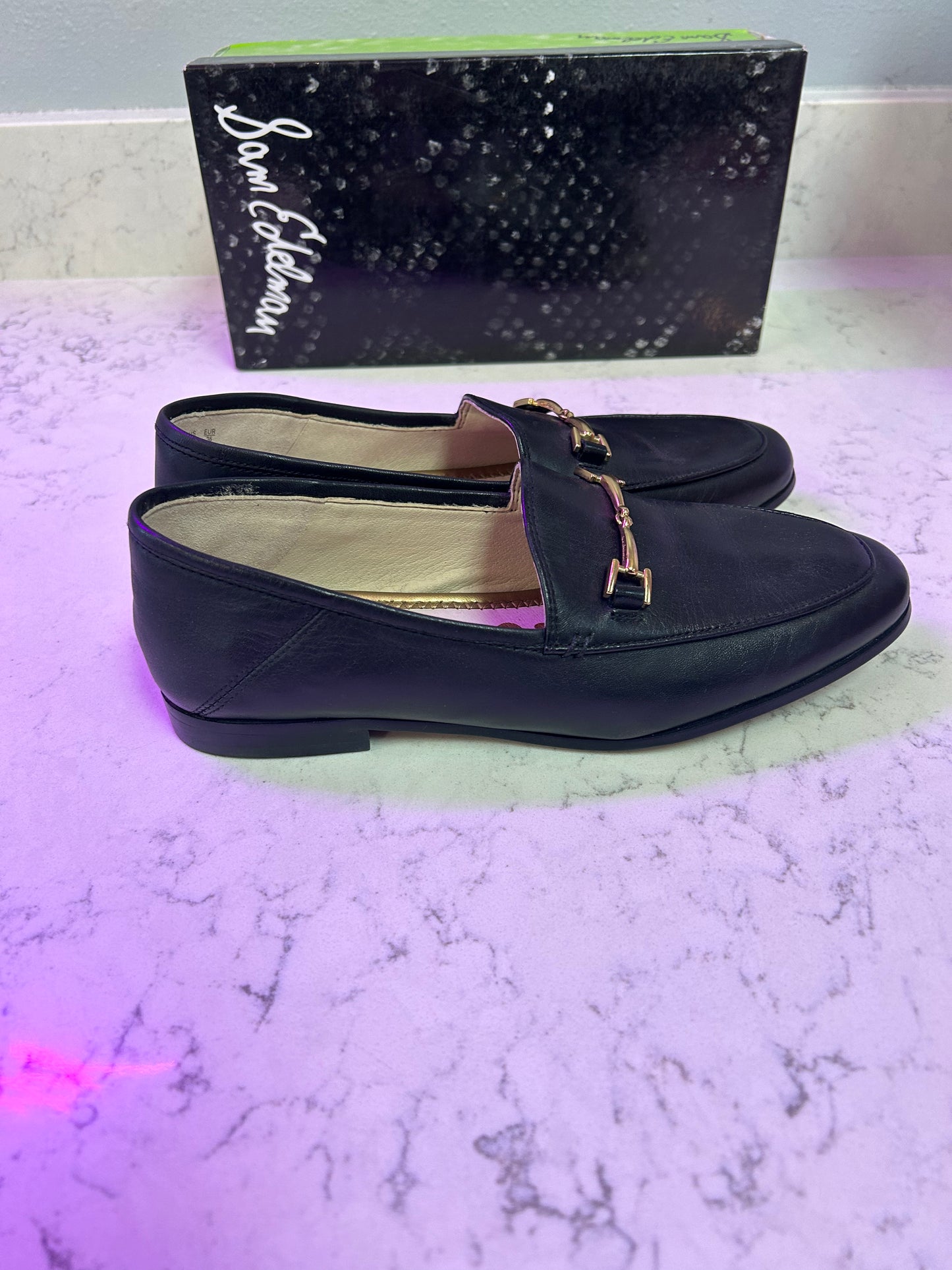 Sam Edelman "Black Loraine Bit Loafer"