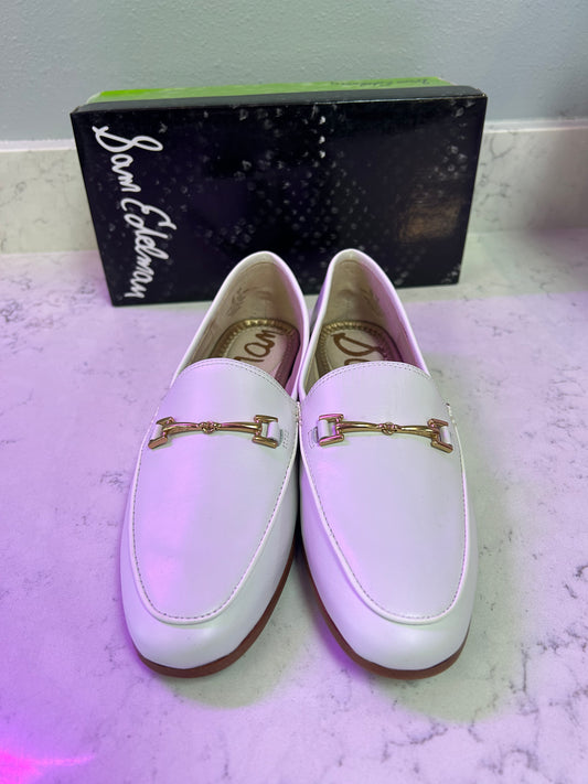 Sam Edelman "White Loraine Bit Loafer"