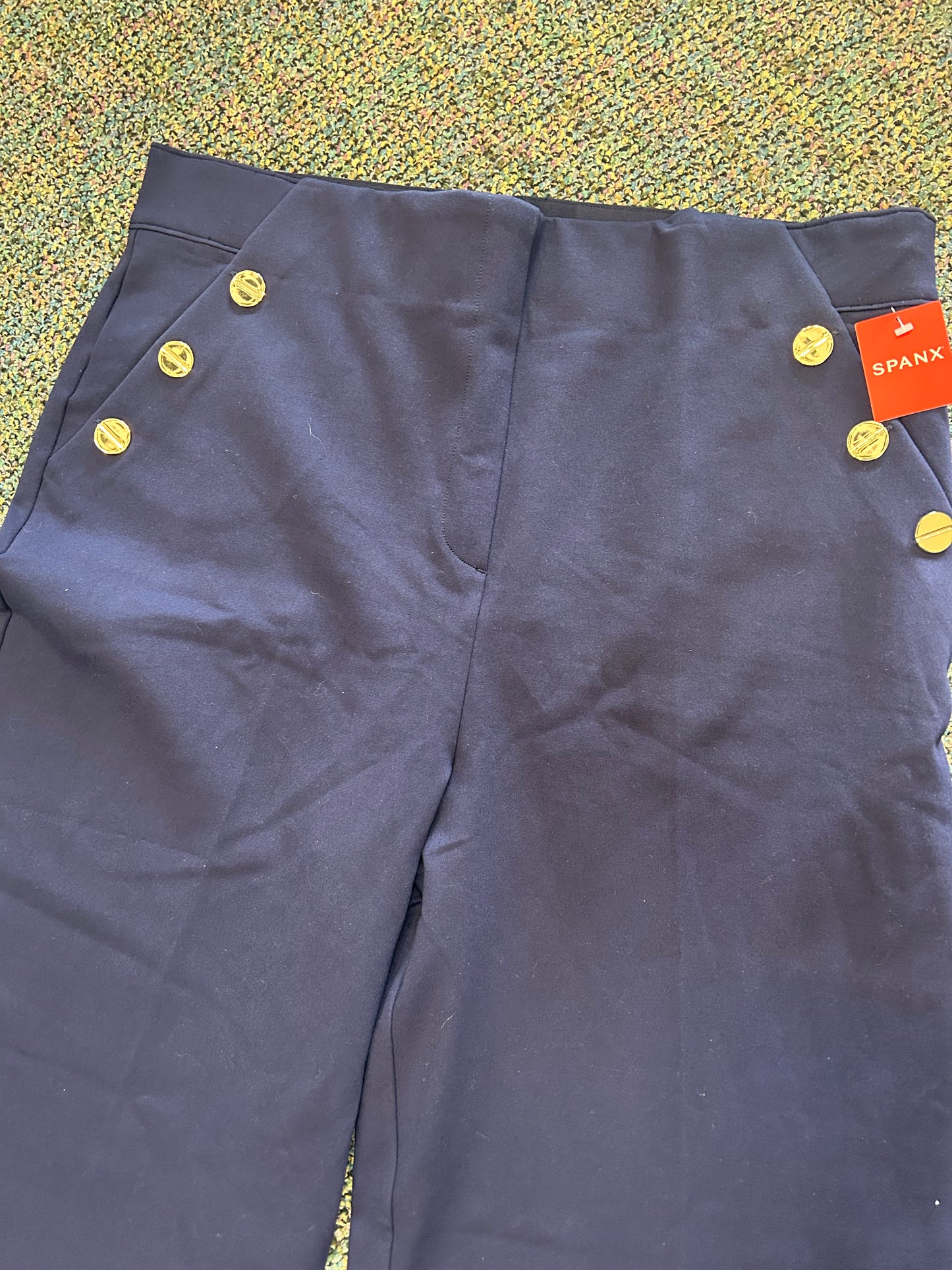 Spanx "The Perfect Pant, Button Wide Leg"