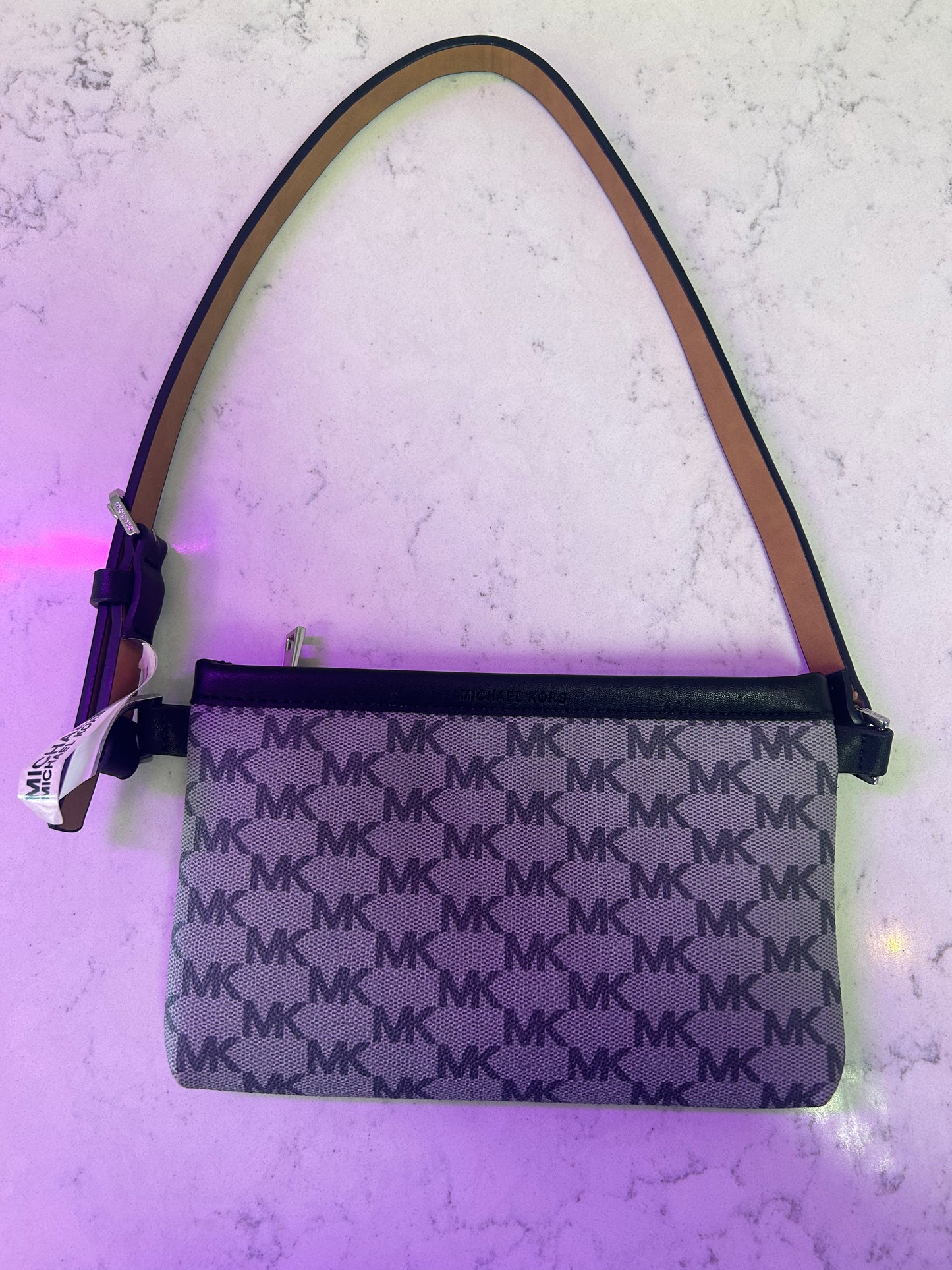 Michael Kors "Small Gray Logo Purse"