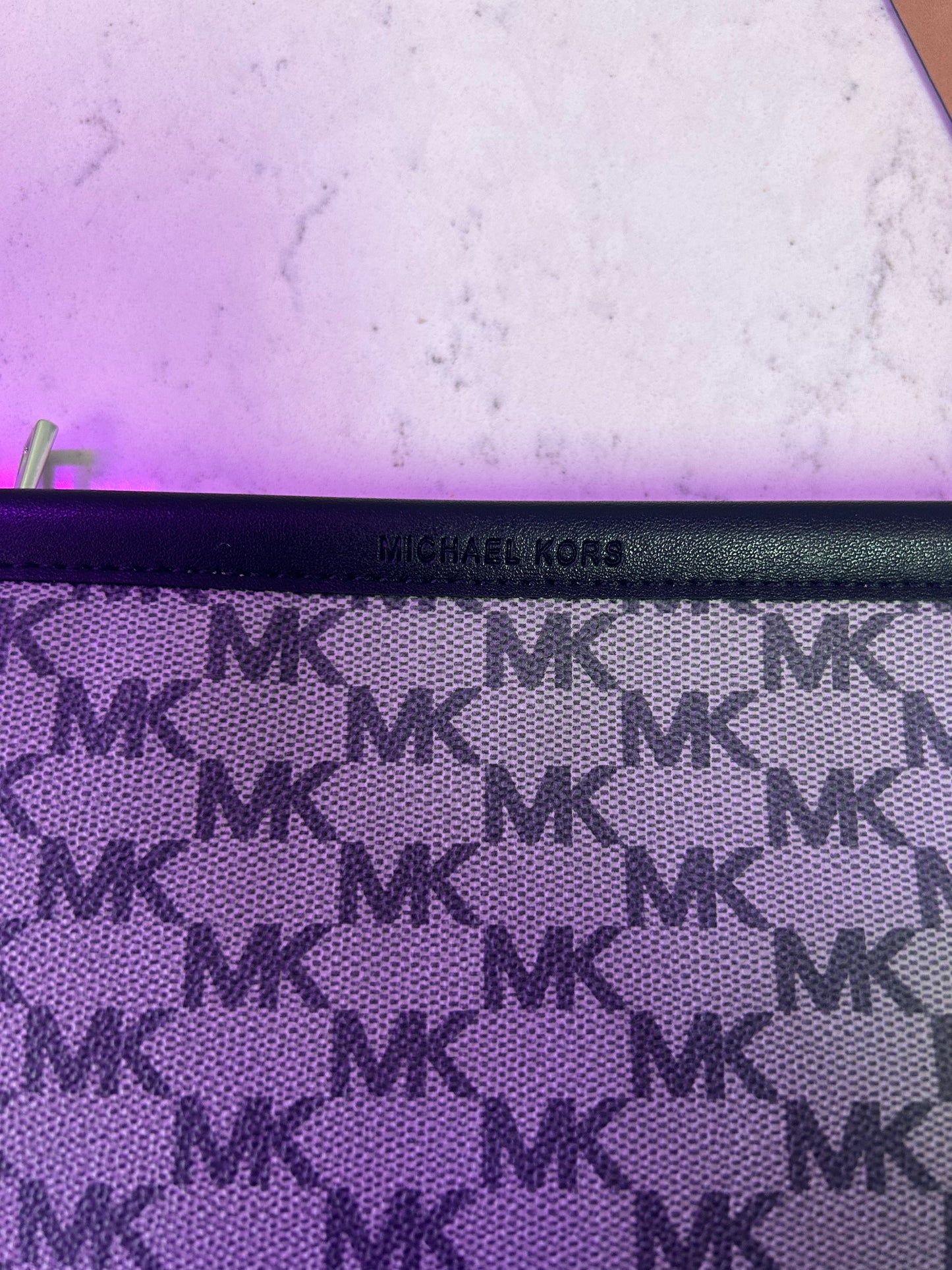 Michael Kors "Small Gray Logo Purse"