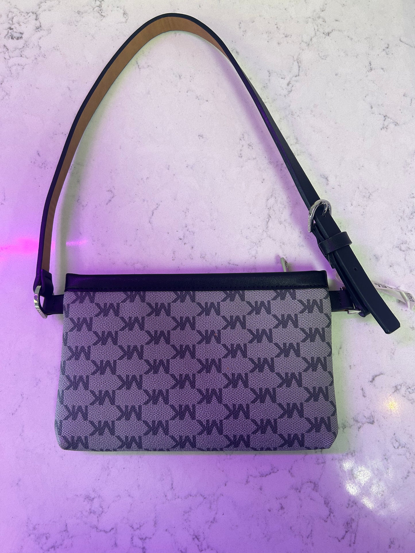 Michael Kors "Small Gray Logo Purse"