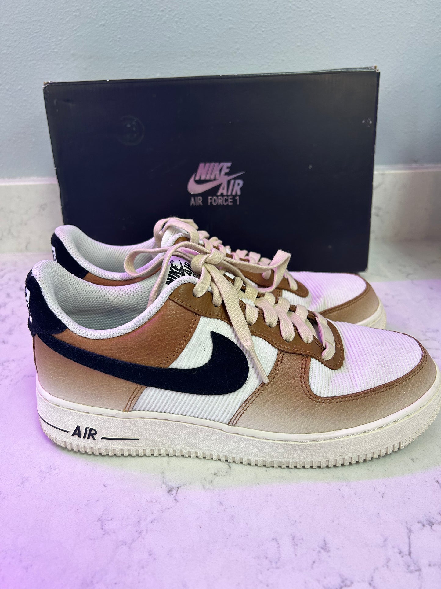 Nike Air Force 1 "Low '07 Ale Brown Sanddrift Sneaker"