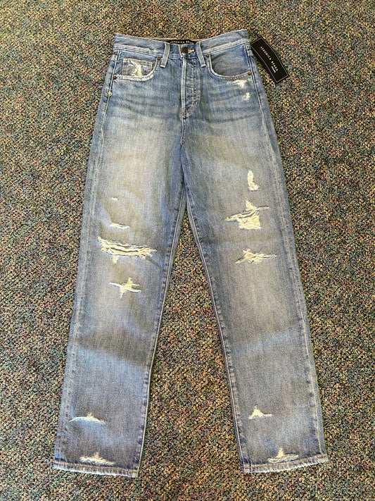 Veronica Beard "Blake Classic Straight-Leg Jean"