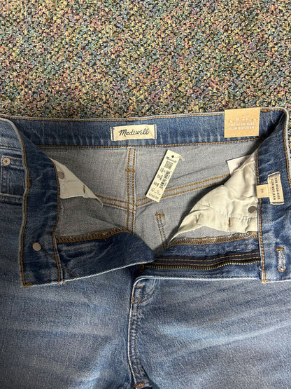Madewell NWT The High-Rise Slim Boyjean