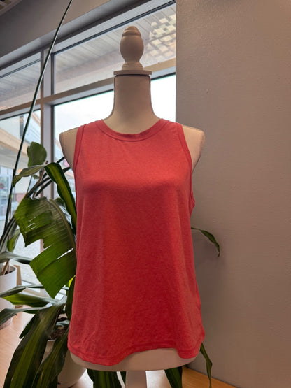 Athleta M Pink Ucut flowy athleetic tank