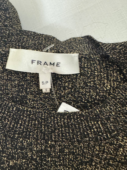 Frame S black/gold LS Shine Midi