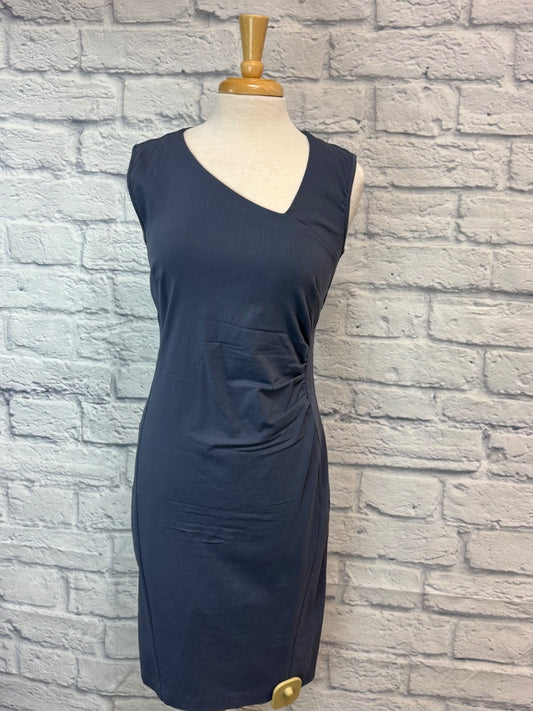 Porto S Blue Slvless sheath