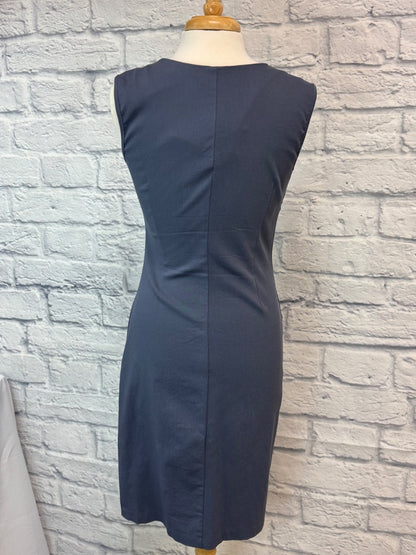 Porto S Blue Slvless sheath