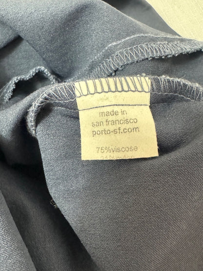Porto S Blue Slvless sheath
