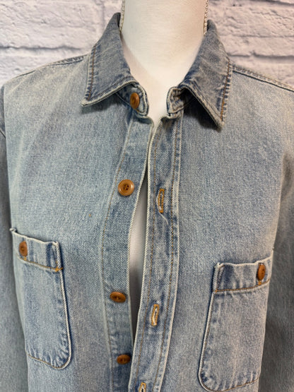 The Great S Light Wash NWT Denim Bttnup