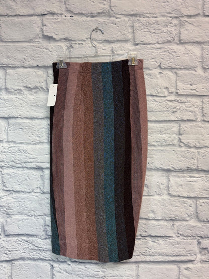 Circus Hotel S Pink/Blue Shiny stripe midi