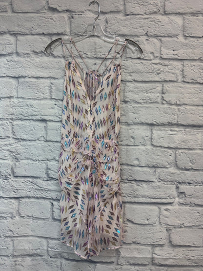 IRO S Pink pink strapless mini NWT/metallic