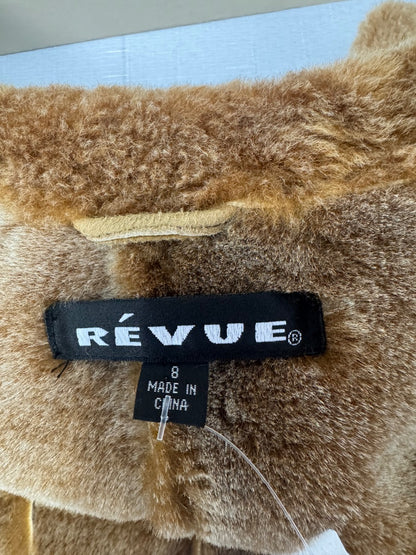 Revue M Brown LAmbskin Shearling inside