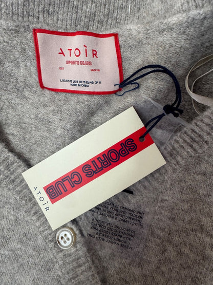 Atoir M Grey NWTLS Asymetric bttn front