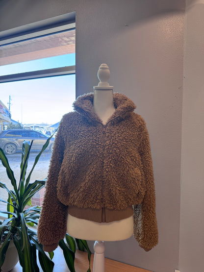Kell Parker L Brown Teddy Bomber