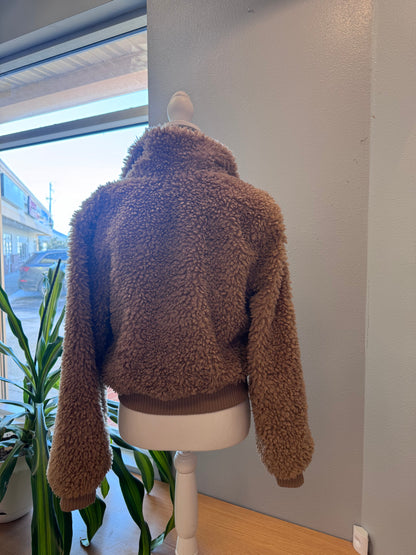 Kell Parker L Brown Teddy Bomber
