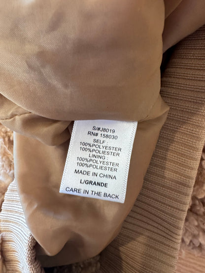 Kell Parker L Brown Teddy Bomber