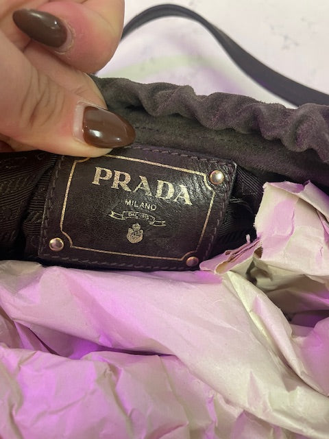 Prada Suede Vintage Bag