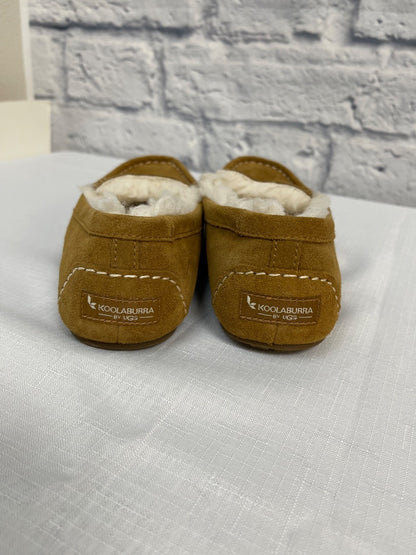 UGG 8 Tan Slip on slippers NWOT