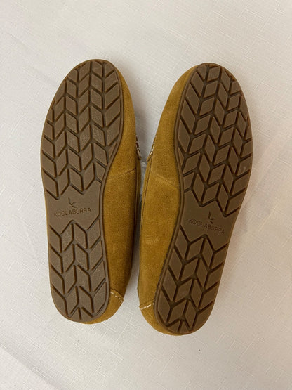 UGG 8 Tan Slip on slippers NWOT