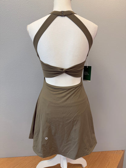 Halara XS Green NWT Open back