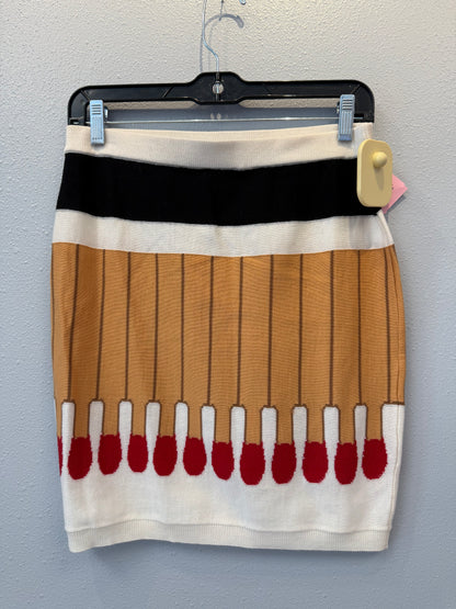 Moschino S Tan/Black NWT Matchstick mini