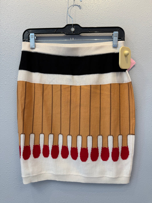 Moschino S Tan/Black NWT Matchstick mini
