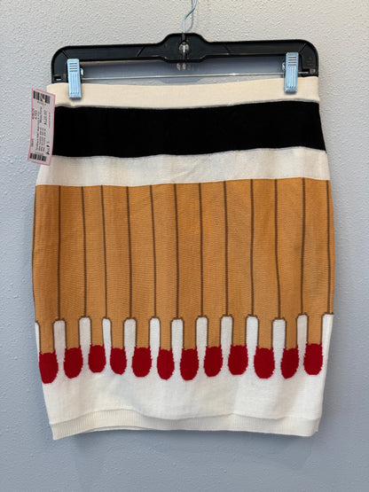 Moschino S Tan/Black NWT Matchstick mini