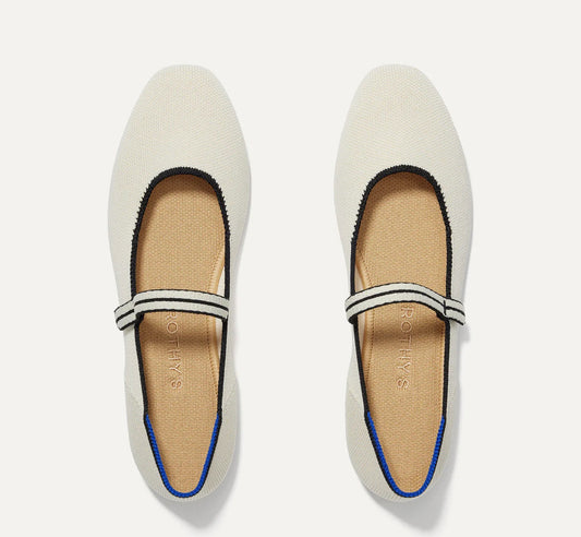 Rothy's "The Square Mary Jane" Flat