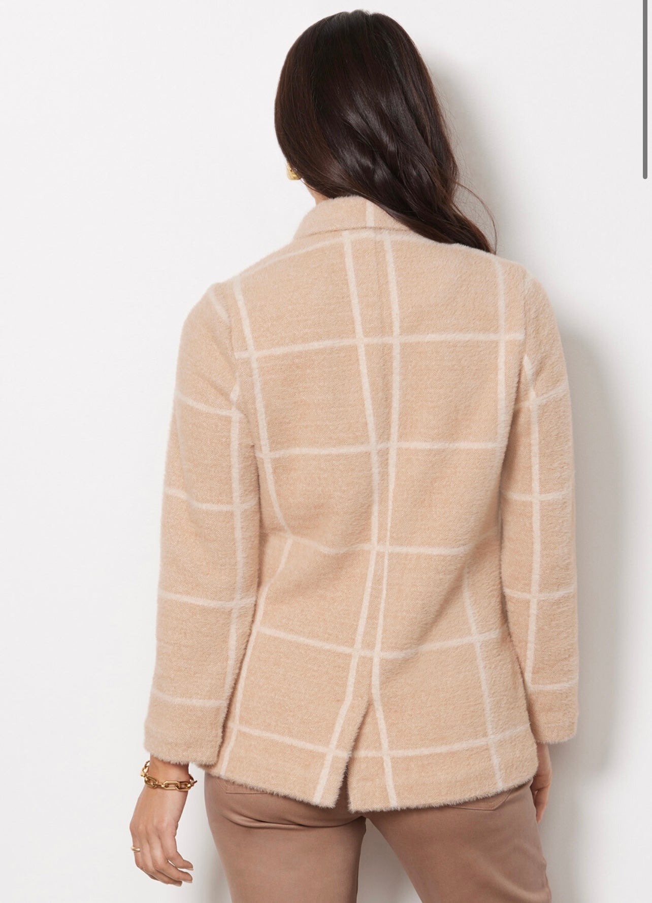 Evereve "Anna Plaid" Blazer