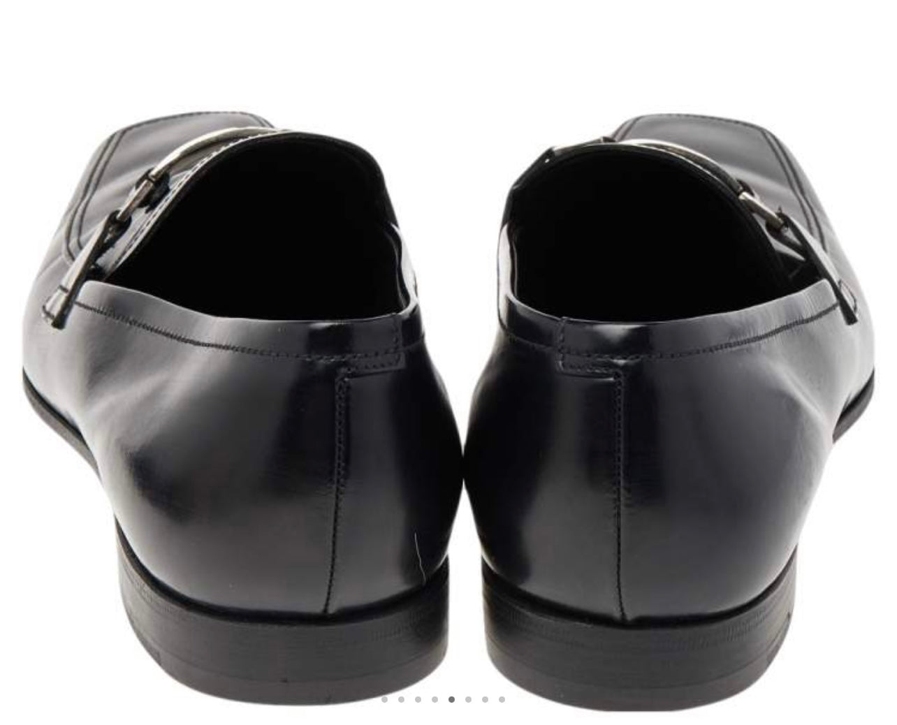 Prada Black Men's Leather Loafers