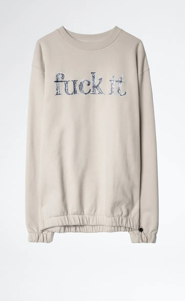 Zadig & Voltaire "Sundy 'F**k it' Pullover"