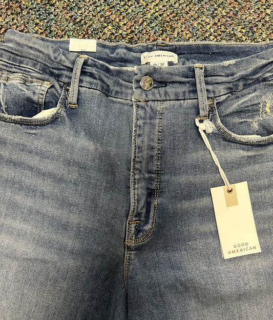 Good American "Good Legs Crop" Jean