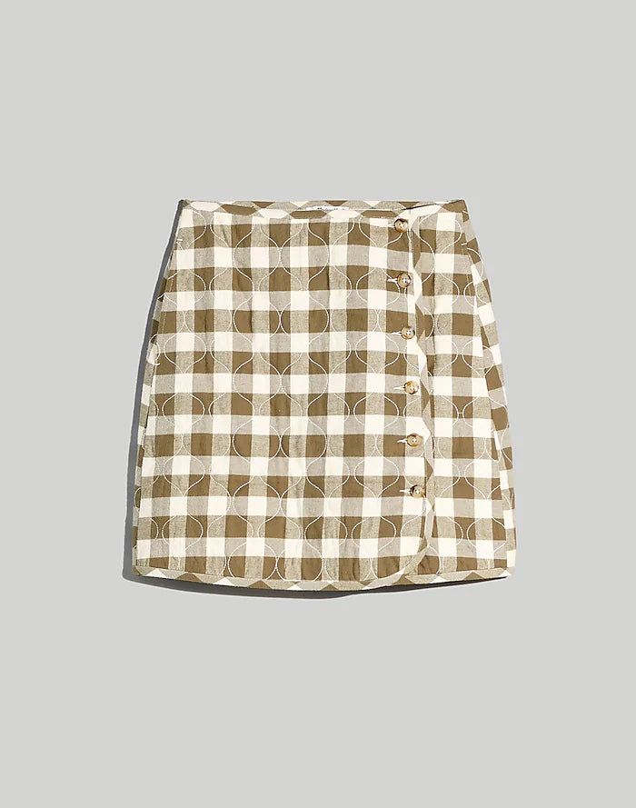 Madewell "Quilted Flannel Mini"