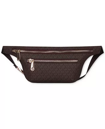 Michael Michael Kors "Logo Double Zip" Fanny Pack