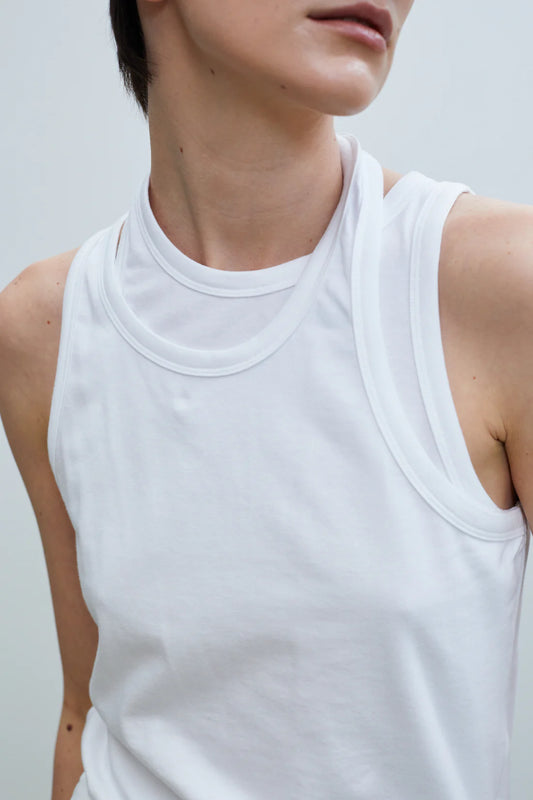 Frankie Shop "Double Asymm Layer" Tank