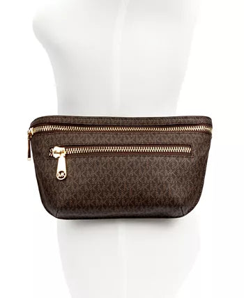 Michael Michael Kors "Logo Double Zip" Fanny Pack