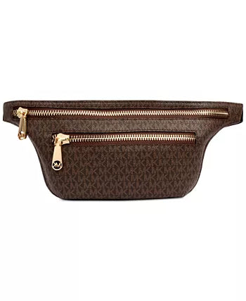 Michael Michael Kors "Logo Double Zip" Fanny Pack