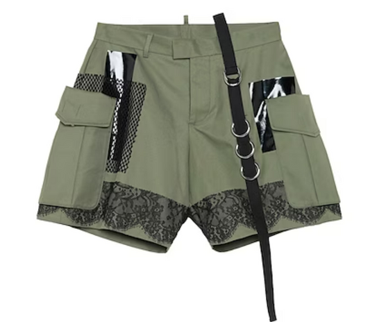 Dsquared2 "Military Green" Shorts