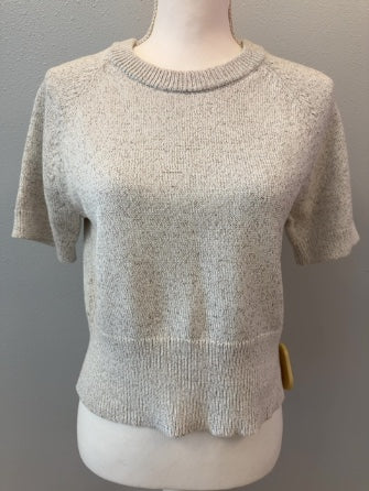 judith & charles L Tan Crewneck sweater