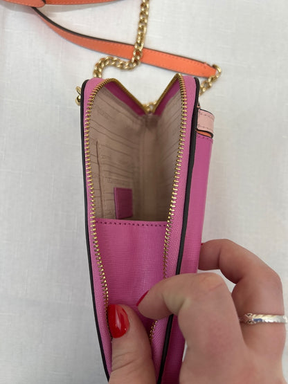Kate Spade  Pink Phone Wallet on chain