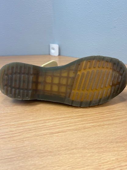 Dr Martens 10 Blue Lace up leather loafer shoe