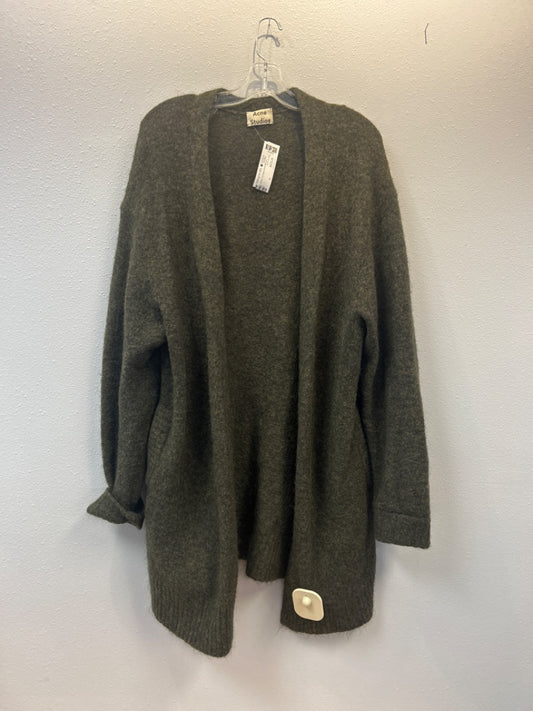Acne Studios M Green LS Open front Mohair