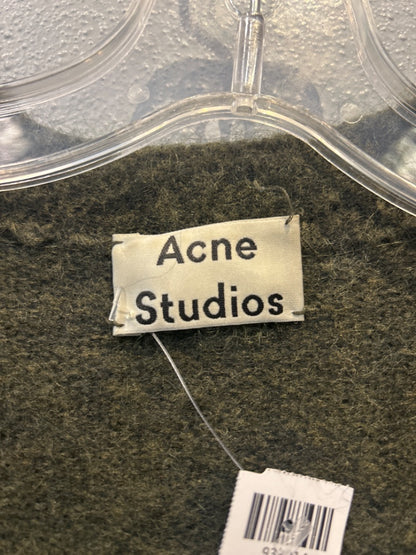 Acne Studios M Green LS Open front Mohair