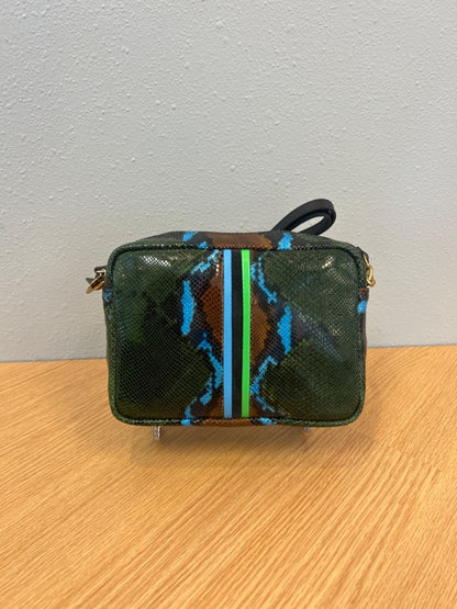 Clare V.  Green NWOT Snake Midi Sac X-body