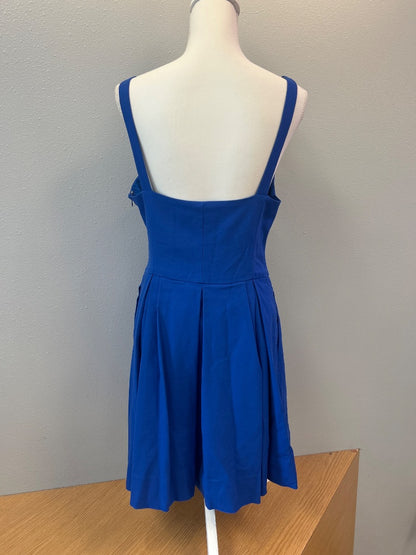 Polo Ralph Lauren 10 Blue Sleeveless mini w/ pleated skirt