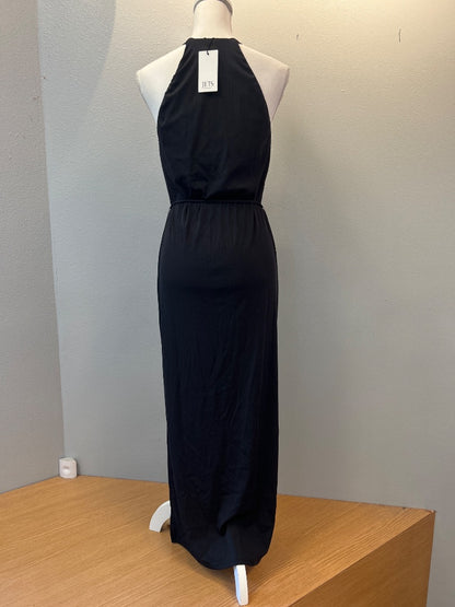 Jets XS Black NWT Ribbed belted hi neck